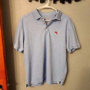 Light Blue Tommy Bahama Islamd Zone Supima Polo